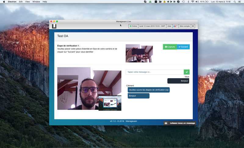 Managexam Live